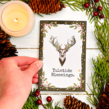 Load image into Gallery viewer, Witchy Yule / Christmas Greeting Card - Reindeer