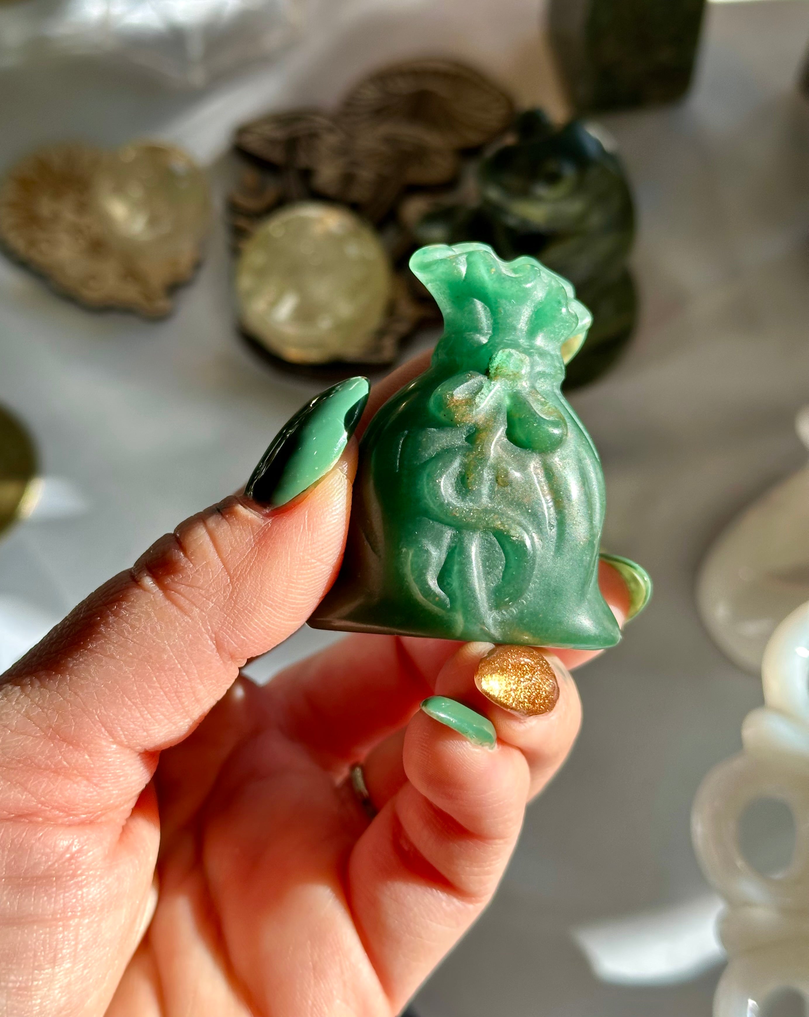 Crystal Money Bags – The Cosmic Exchange