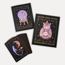 Load image into Gallery viewer, Nocturnal Garden Lenormand - Deluxe Ed - Art Nouveau Deck