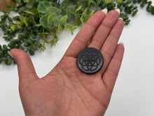 Load image into Gallery viewer, Shungite EMF sticker cell sticker - Seed of Life