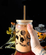 Load image into Gallery viewer, Vintage Halloween Can Glass
