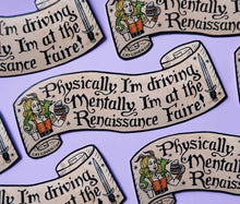 Load image into Gallery viewer, Renaissance Faire - Bumper Sticker