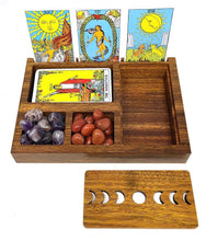 Load image into Gallery viewer, Wooden Tarot Bento Box