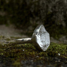 Load image into Gallery viewer, Herkimer Diamond Sterling Silver Rings