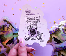 Load image into Gallery viewer, Toad Wizard - Holographic Sticker