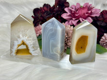 Load image into Gallery viewer, Druzy Agate Towers