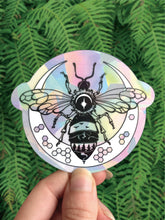 Load image into Gallery viewer, Blessed Bee - Rainbow Maker - PNW Moon Suncatcher Sticker