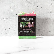 Load image into Gallery viewer, Watermelon Tourmaline Hand and Body Soap