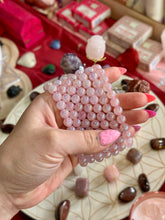 Load image into Gallery viewer, Angel Aura Rose Quartz Bracelets 8mm
