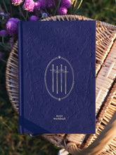 Load image into Gallery viewer, Linen Hardcover Tarot Workbook: Mystical edition - Cosmic Valeria