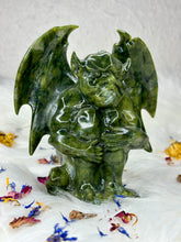 Load image into Gallery viewer, Nephrite Jade Gargoyle Demon Carving