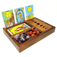 Load image into Gallery viewer, Wooden Tarot Bento Box