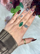 Load image into Gallery viewer, GREEN AVENTURINE Sterling Silver Ring