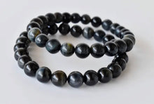 Load image into Gallery viewer, Blue Tiger Eye (Hawk eye) - Bracelets 8mm