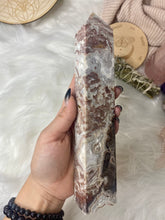 Load image into Gallery viewer, Mexican Crazy Lace Agate - Druzy Tower