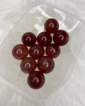 Load image into Gallery viewer, Strawberry Quartz Sphere