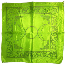 Load image into Gallery viewer, Altar Cloth / Crystal Grid Cloth Black, gold & silver