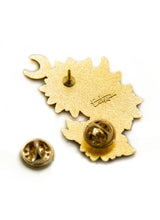 Load image into Gallery viewer, Sunflower Moon Enamel Pin