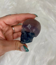 Load image into Gallery viewer, Fluorite Skulls - Large