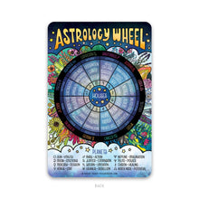 Load image into Gallery viewer, Astrology Wheel mini art print by Rachel Beyer 4x6