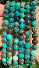 Load image into Gallery viewer, Natural Chrysocolla Bracelet 6mm