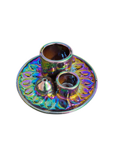 Load image into Gallery viewer, Ceramic Triple-Use Burner (Smudge Stick, Palo Santo, candle & Incense)