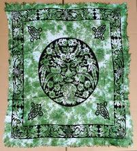 Load image into Gallery viewer, Altar Cloth / Crystal Grid Cloth Black, gold & silver