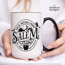 Load image into Gallery viewer, Salem Witches Union Ceramic Mug 15oz