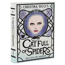 Load image into Gallery viewer, Christina Ricci's Cat Full of Spiders Tarot Deck and Guidebook