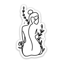 Load image into Gallery viewer, Plant Woman Waterproof Sticker