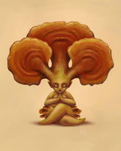 Load image into Gallery viewer, Reishi Shroomie 8x10 Art Print