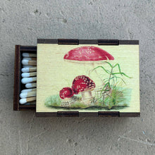 Load image into Gallery viewer, Wooden Matchbox • Agaric Toadstool