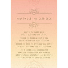 Load image into Gallery viewer, Gratitude: Journal and Inspiration Card Deck Set