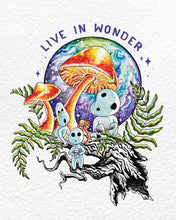 Load image into Gallery viewer, Forest Spirit - Vinyl Sticker - Kodama PNW Mononoke Mushroom