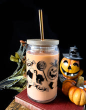 Load image into Gallery viewer, Vintage Halloween Can Glass
