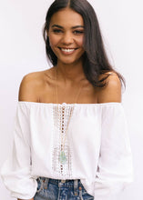 Load image into Gallery viewer, Dragon Blood Touchstone Necklace for Inner Strength