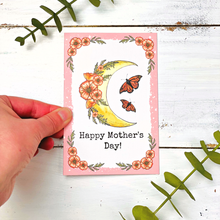Load image into Gallery viewer, 4x6 Mother's Day Greeting Card - Butterfly Moon