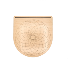 Load image into Gallery viewer, Torus Crystal Grid + Card Stand