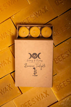 Load image into Gallery viewer, Beeswax Tealight Candles | 12 Pack |