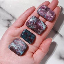 Load image into Gallery viewer, Ruby Kyanite Tumbles (UV Reactive!)
