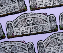 Load image into Gallery viewer, Mortality - Bumper Sticker