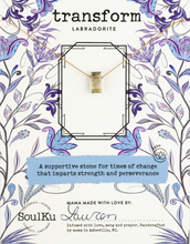 Load image into Gallery viewer, Labradorite Refined Necklace for Transform