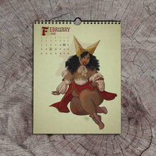 Load image into Gallery viewer, 2026 Pin-Up Calendar: Huzzah!