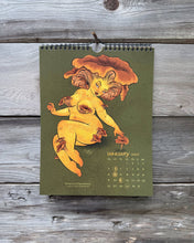 Load image into Gallery viewer, 2025 Pin-Up Calendar: The Toadstool Coven