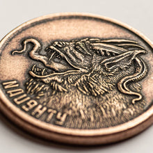 Load image into Gallery viewer, Naughty or Nice Copper Decision Maker - Krampus and Santa