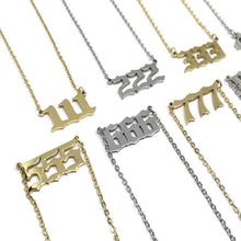Load image into Gallery viewer, Angel Number Numerology Necklace