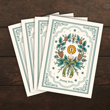 Load image into Gallery viewer, Winter Wreath Postcards/Christmas Cards