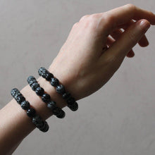 Load image into Gallery viewer, Snowflake Obsidian - Bracelet
