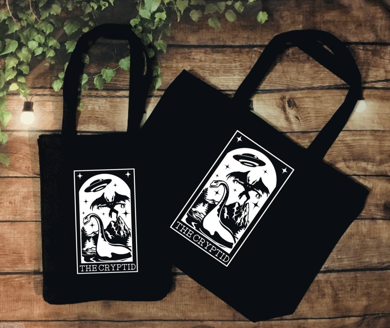 The Cryptid Tarot Tote Bag – The Cosmic Exchange
