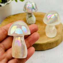 Load image into Gallery viewer, Angel Aura Quartz Mushrooms